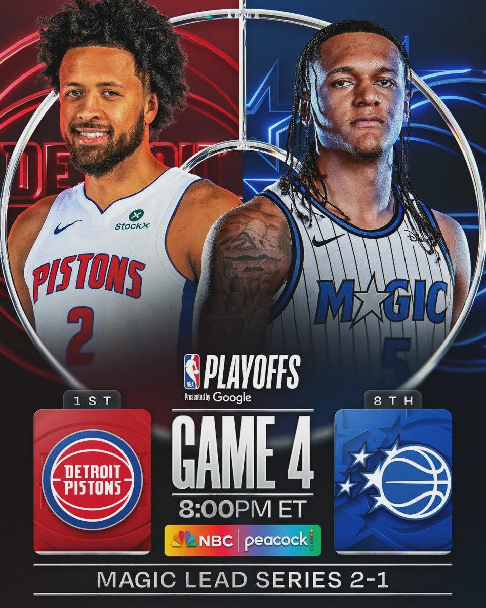 3比1！黑八只差一步！活塞成了NBA笑話