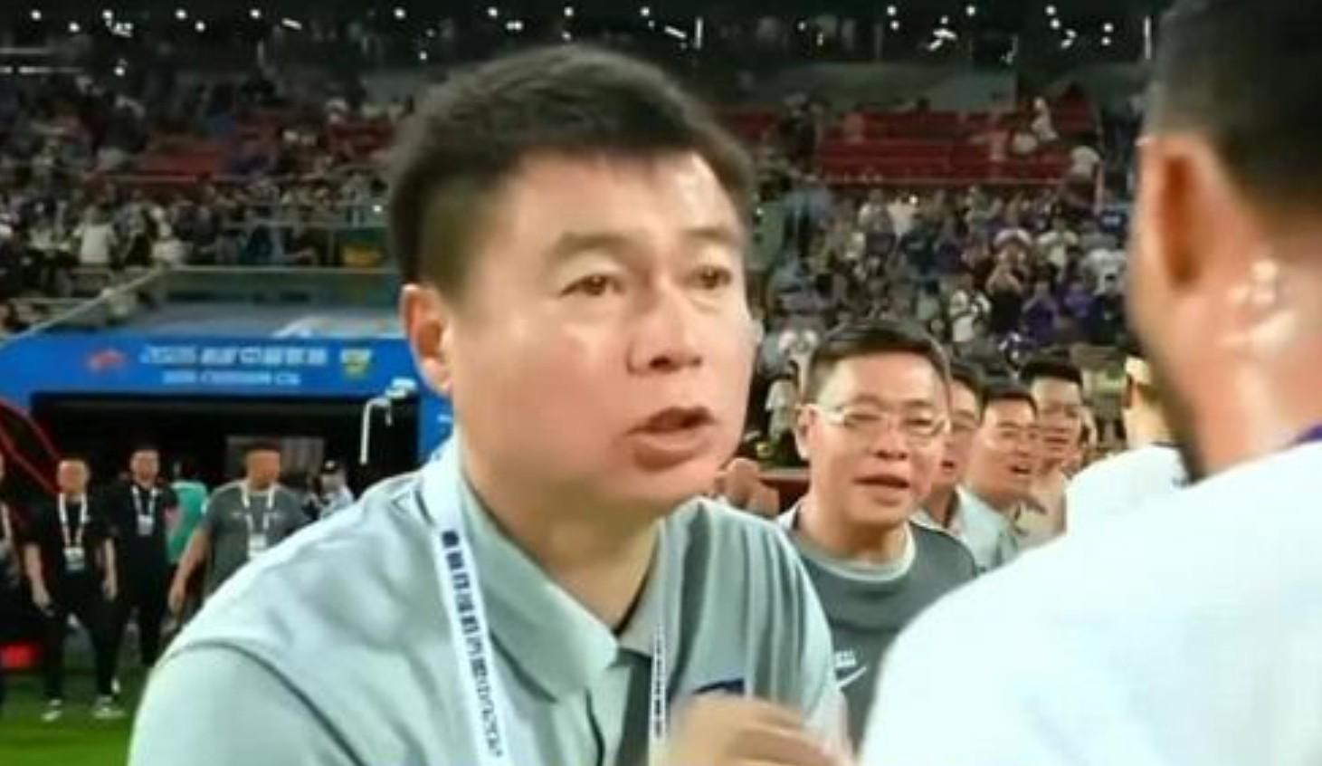 于根偉：領導提了很多好建議，賽前我們還專門重溫了會議精神